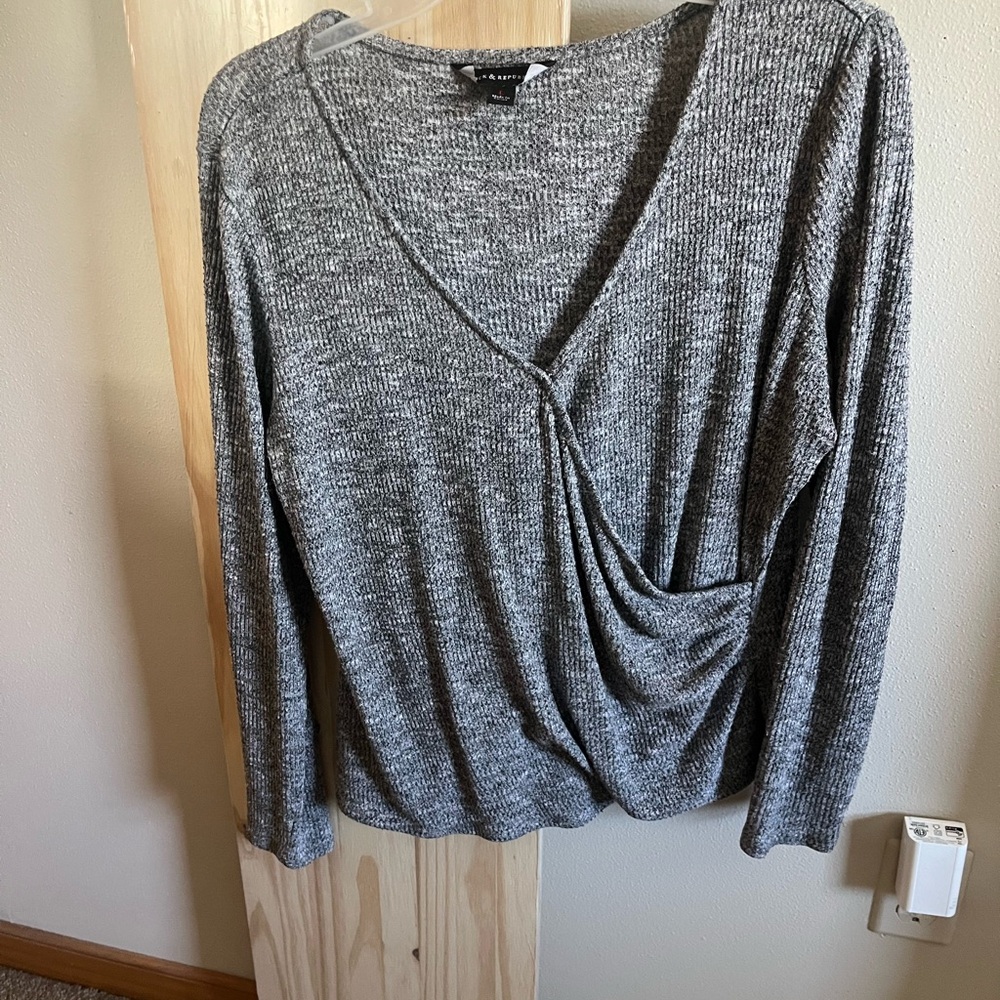 Gray A New Day Women's Top